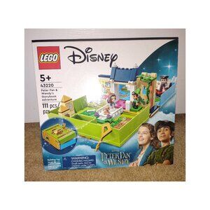 NIB Lego Disney Peter Pan & Wendy Storybook Adventure #43220